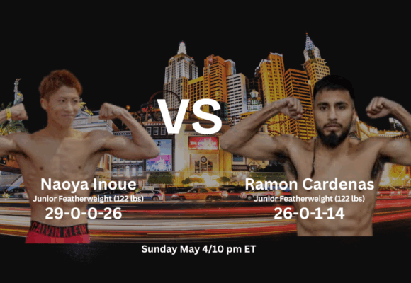 Inoue vs Cardenas Las vegas