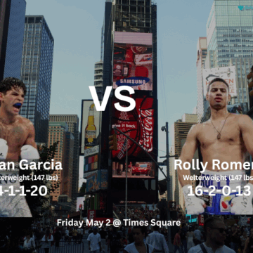 Fatal Fury Ryan Garcia verses Rolly Romero